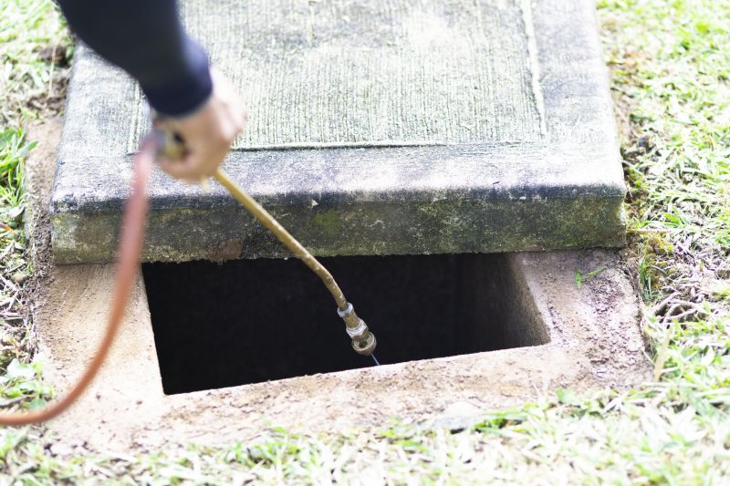 Fumigation Equipment in Use